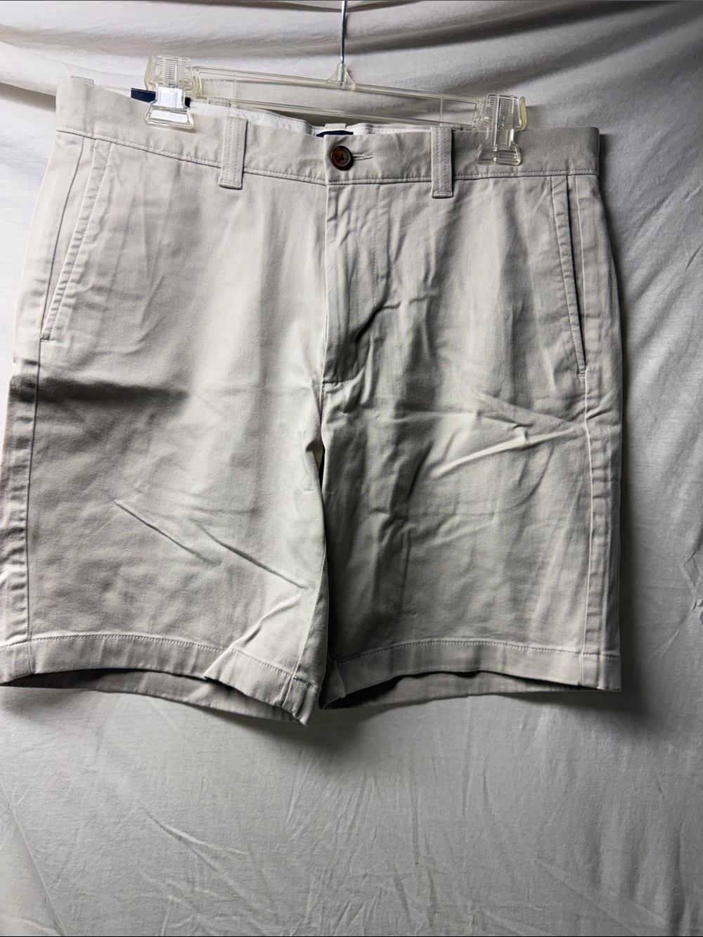 J Crew Men's Khaki Cotton Chino Shorts